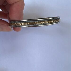 Vintage sterling silver cuff bracelet